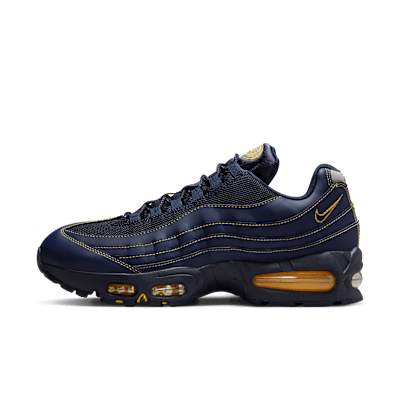 スニーカー NIKE AIR MAX 95 OG BLACK/BLACK-PERSIAN VIOLET-WOLF GREY Nike Air Max 95 - Black / Persian Violet / Wolf Grey – Kith